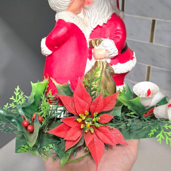 Vintage Kissing Santa and Mrs. Claus - Picture 6 of 9